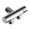 EnduraSeal Chrome Double Outlet Cistern Tap