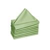 Hoydu Set of 8 Cotton OR Poly Cotton Napkins Reed Green 40 x 40 cm