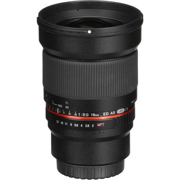 Samyang 16mm f/2 Lens - Micro Four Thirds