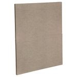 Kaboodle 600mm Raw Board Alpine 2 Drawer Panels