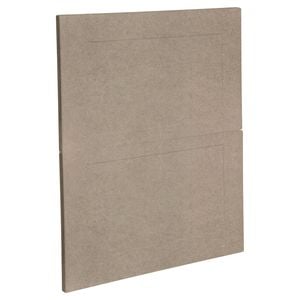 Kaboodle 600mm Raw Board Alpine 2 Drawer Panels