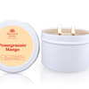 Pomegranate Mango Soy Candle Tin 165g