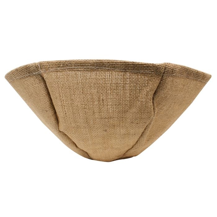 Jack 30cm Round Burlap Basket Liner
