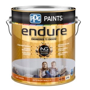PPG Paints Endure 4L Neutral Low Sheen Interior Wall Paint - 4L