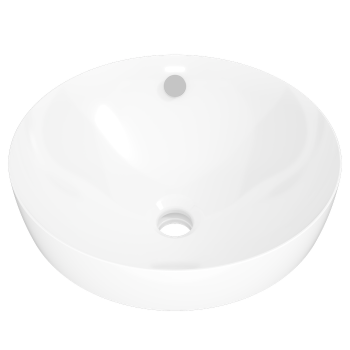 New England Joinery 360mm White Gloss Henry Basin