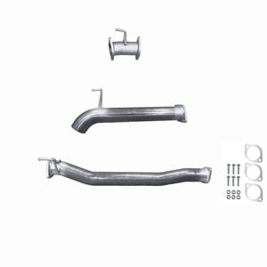 Ignite Exhausts Dpf Back For Holden Rg Colorado 2.8l 3" With Diff Pipe Raw Aluminised Steel
