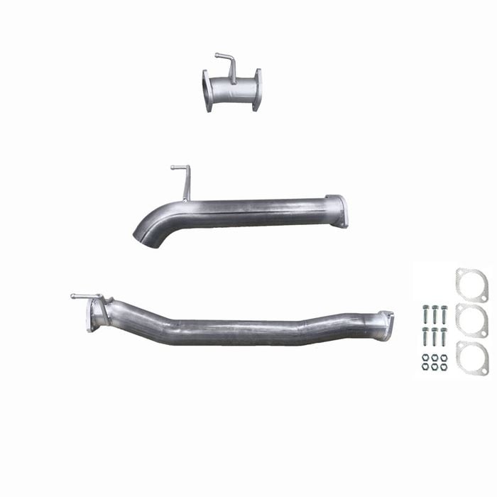Ignite Exhausts Dpf Back For Holden Rg Colorado 2.8l 3" With Diff Pipe Raw Aluminised Steel