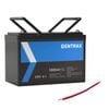 Gentrax 12v 100ah Lifepo4 Lithium Battery + 0.3m 1awg Connector Cable