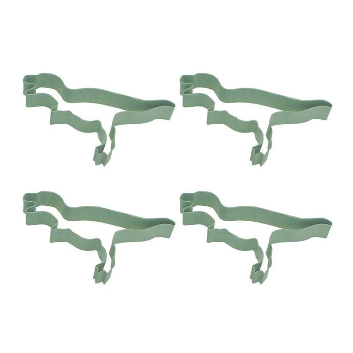 4x R&m Tyrannosaurus Rex Cookie Cutter Polyresin Coated Steel Mould 15.25cm Mnt