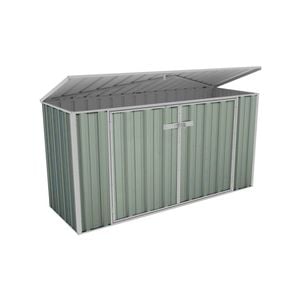 Absco Sheds 2.26mW x 0.78mD x 1.15mH Pale Eucalypt Wheelie Bin Cover