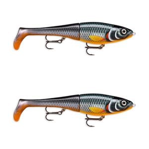 2x Rapala 14cm X Rap Peto Sink Hybrid Swimbait Fishing Lures - Halloween