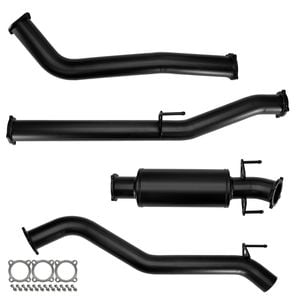 Ignite Exhausts DPF Back for Toyota Hilux 2.8L TD GUN126R 3.5" Inch With Muffler Black Aluminised Steel