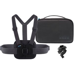 GoPro Sports Kit - Chesty + Handlebar / Seatpost / Pole Mount + Camera Case