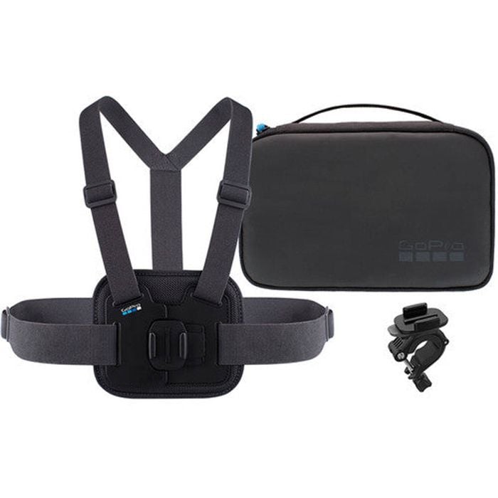 GoPro Sports Kit - Chesty + Handlebar / Seatpost / Pole Mount + Camera Case