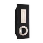 Sandleford Black Highlander Fence Mounted Letterbox