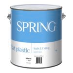 Spring 4L Flat White Interior Paint
