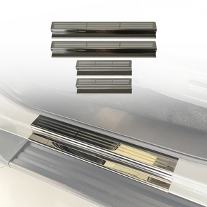 AUSGO Door Sill Protector for ISUZU MUX MU-X 2021-Onwards Stainless Steel Scuff Plate Cover