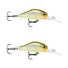 2x Rapala 4cm Shadow Rap Fat Jack Crankbait Fishing Lures - Haymaker