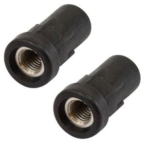 Richmond 25mm x M12 Round Threaded Tube Insert - 2 Pack