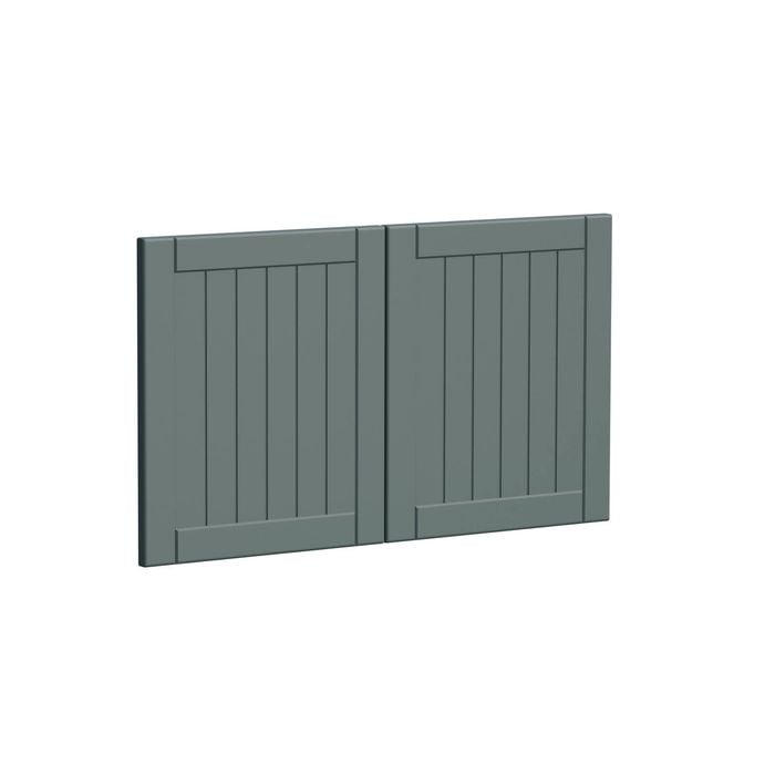 Kaboodle 800mm Matchamisu Country Farmhouse Sink Doors - 2 Pack