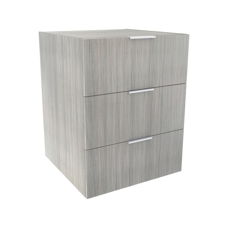 Lugna 768 x 600 x 580mm Mist 3 Drawer Storage Cabinet
