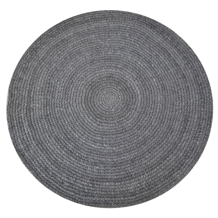 Ultra Chic Indoor/outdoor Rug - Orbit 6223 - Charcoal - 120x120cm