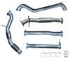 Ignite Exhausts Turbo Back For Ford Px Ranger 3.2l 3" Cat & Hotdog Raw Aluminised Steel