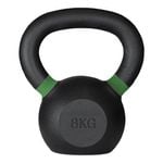 METEOR 8kg Cast Iron Kettlebells with Color-Coding
