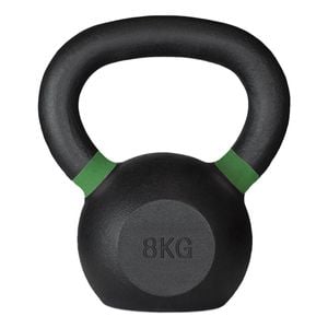 METEOR 8kg Cast Iron Kettlebells with Color-Coding