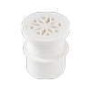Brasshards 50mm White All Purpose DWV Floor Waste