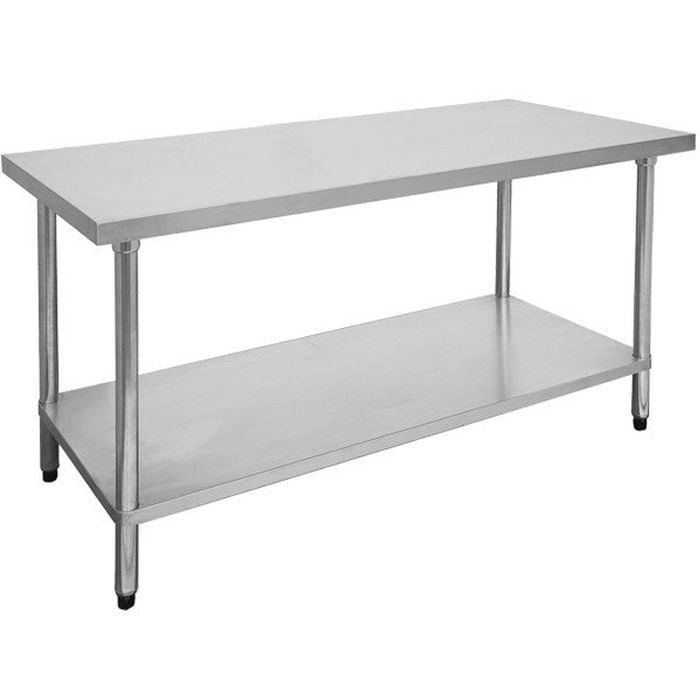 Modular Systems Economic 304 Grade Stainless Steel Table 1800x600x900 1800-6-wb