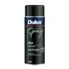Dulux 340g Black Satin Spray Paint