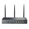 Tp-link Er706w Omada Ax3000 Gigabit Vpn Router, 6 Gigabit Ports (5 Rj45+1 Sfp), Omada Mesh, Ipsec, Ssl, Wireguard,
