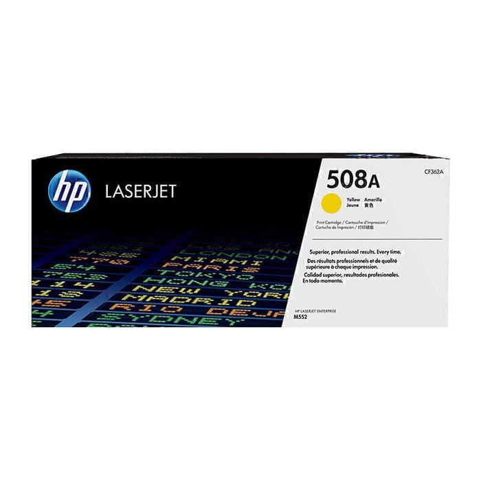 Hp #508a Yellow Toner Cf362a