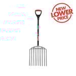 Trojan 10T Fibreglass Dee Handle Shifting Mulch Fork