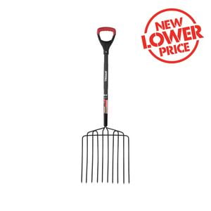 Trojan 10T Fibreglass Dee Handle Shifting Mulch Fork