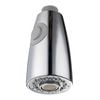 Kinetic Chrome Conical Pull Down Dual Spray Head