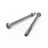 ZENITH M16 x 300mm Hot Dip Galvanised Cup Head Bolts & Nuts - Each
