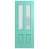 Hume Doors 1980 x 860 x 40mm Vaucluse XVP12 Entrance Door Glazed Etchlite