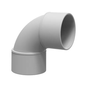 Holman 40mm 88° Female And Female PVC DWV Plain Bend
