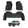AUSGO Car Floor Mats for Nissan Patrol GU Y61 1997-2015 All-Weather Floor Liners