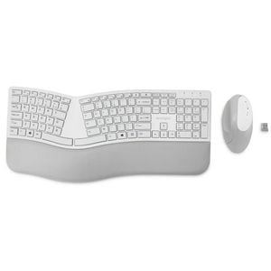 Kensington Dual Wireless Ergo Desktop Set - Grey