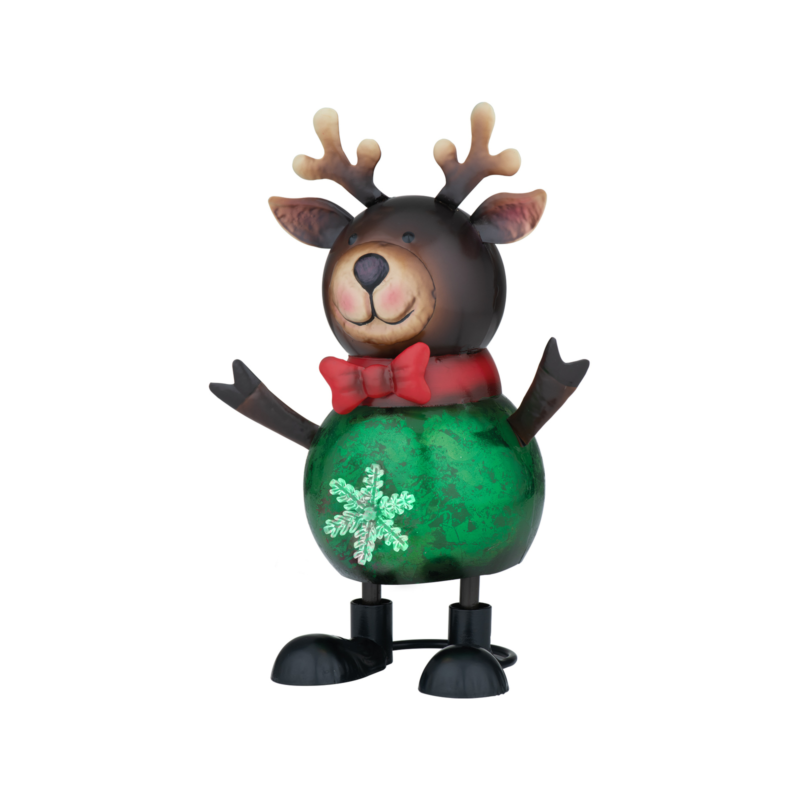 Arlec Wobbling Reindeer Metal Statue product image