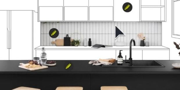 Kaboodle kitchen planner.