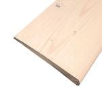 170mm L/M Weatherboard Baltic Pine Primed Round Edge