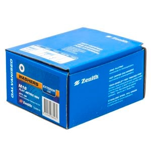 Zenith Round Washer M16 x 34mm Galvanised 180pk