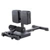 VEVOR Sissy Squat Machine Black Multi-Function Deep for Leg Muscle Training