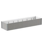 Birdies Designer Garden Bed  458x122x74cm Slate Grey