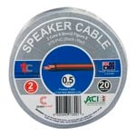 Tycab Cables 0.5mm² Black And Red Twin Flex Speaker Cable