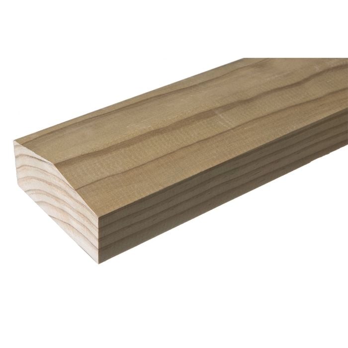 90 x 45mm Treated Radiata Pine F1 H3.2 Fence Cap